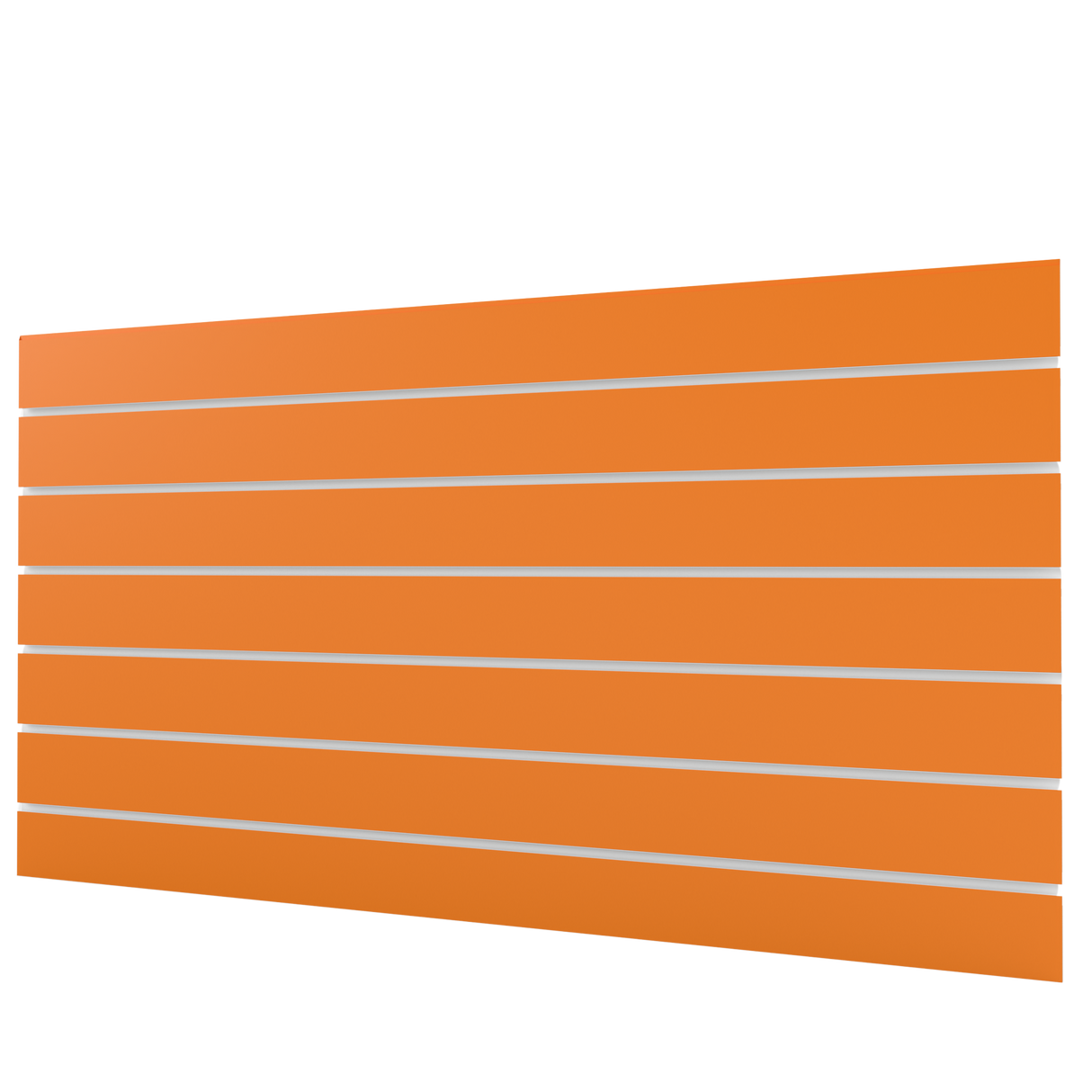 Pähklipuu Slatwall Paneel (1200mm x 1200mm) 4ft x 4ft