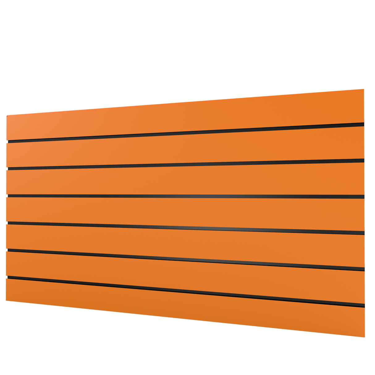 Pähklipuu Slatwall Paneel (1200mm x 1200mm) 4ft x 4ft