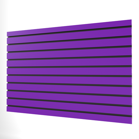 Panneau Slatwall Violet (1200mm x 800mm)
