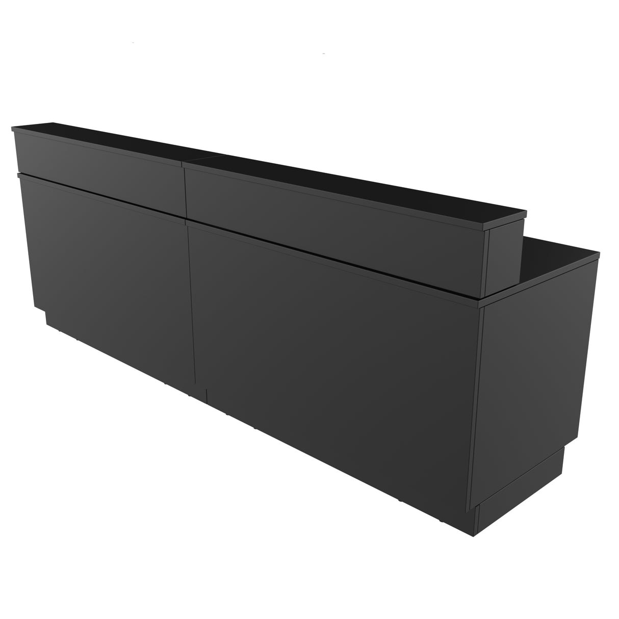 Retail Counter, R, Black/Black(118x115)