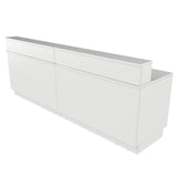Comptoir de vente au détail, R, Blanc/Blanc (118x115)