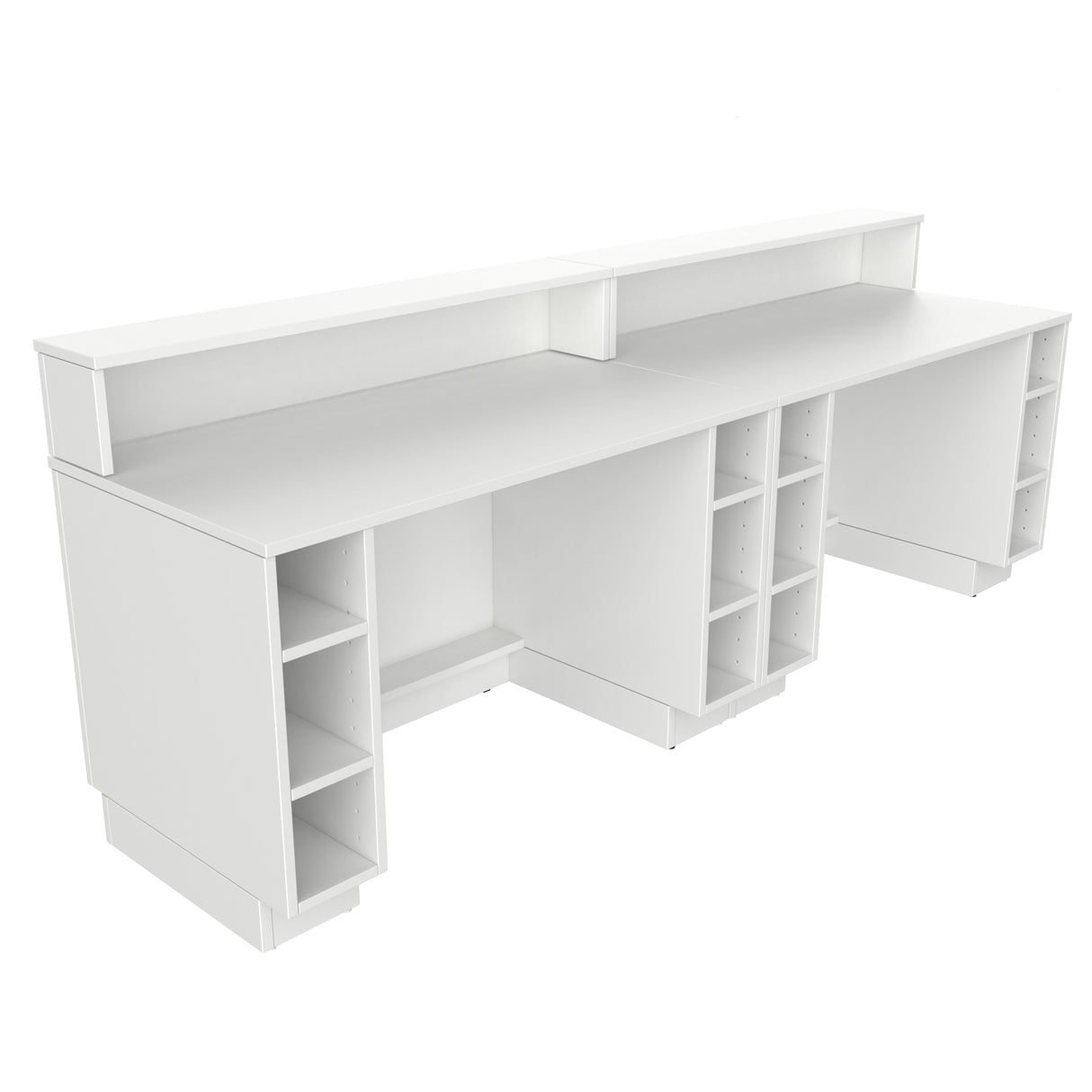 Comptoir de vente au détail, R, Blanc/Blanc (118x115)