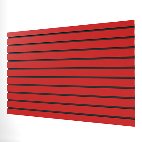 Panneau à rainures rouge (1200mm x 800mm)