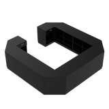 Mostrador de venta O, Negro/Negro