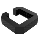 Mostrador de venta O, Negro/Negro