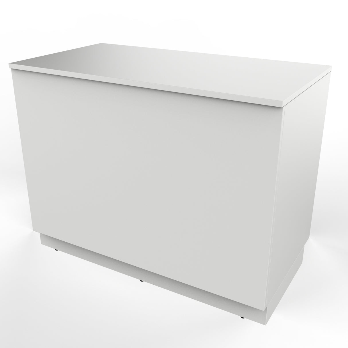Comptoir de vente I, Blanc/Blanc (120x60)