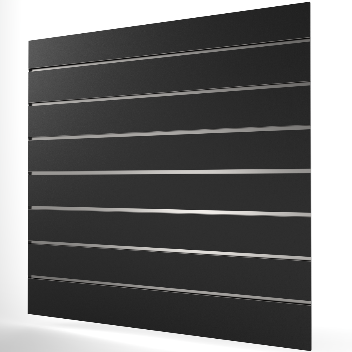 Black Slatwall Panel (1200mm x 1200mm) 4ft x 4ft