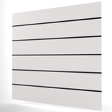 White Slatwall Panel (1200mm x 1200mm) 4ft x 4ft