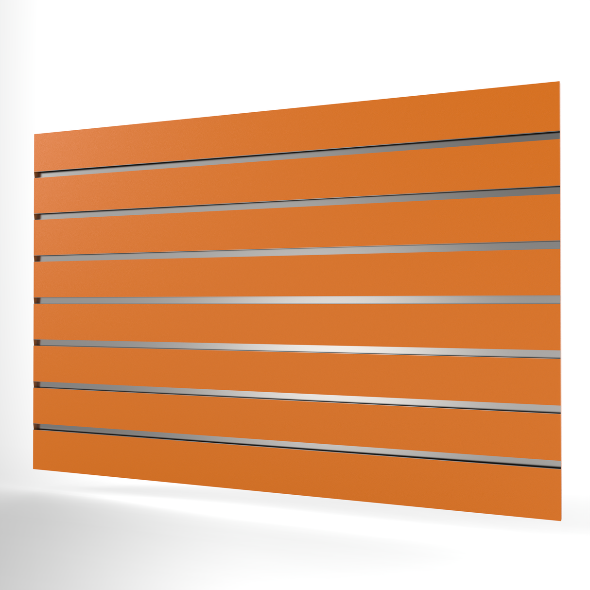 Orange Slatwall Panel (1200mm x 800mm)