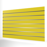 Yellow Slatwall Panel (1200mm x 800mm)