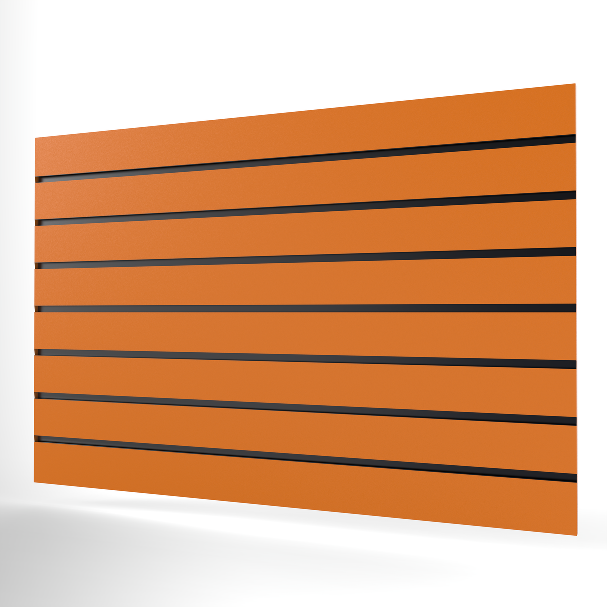 Orange Slatwall Panel (1200mm x 800mm)