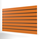 Orange Slatwall Panel (1200mm x 800mm)