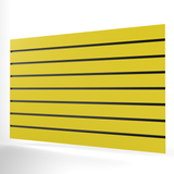 Yellow Slatwall Panel (1200mm x 800mm)