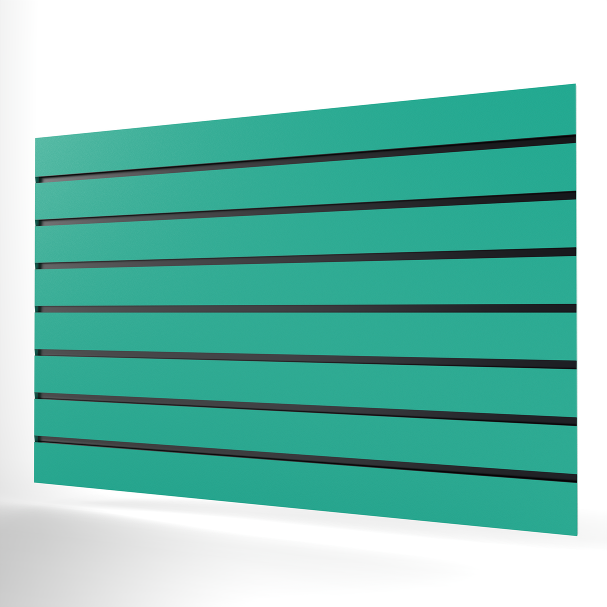 Teal Slatwall Panel (1200mm x 800mm)