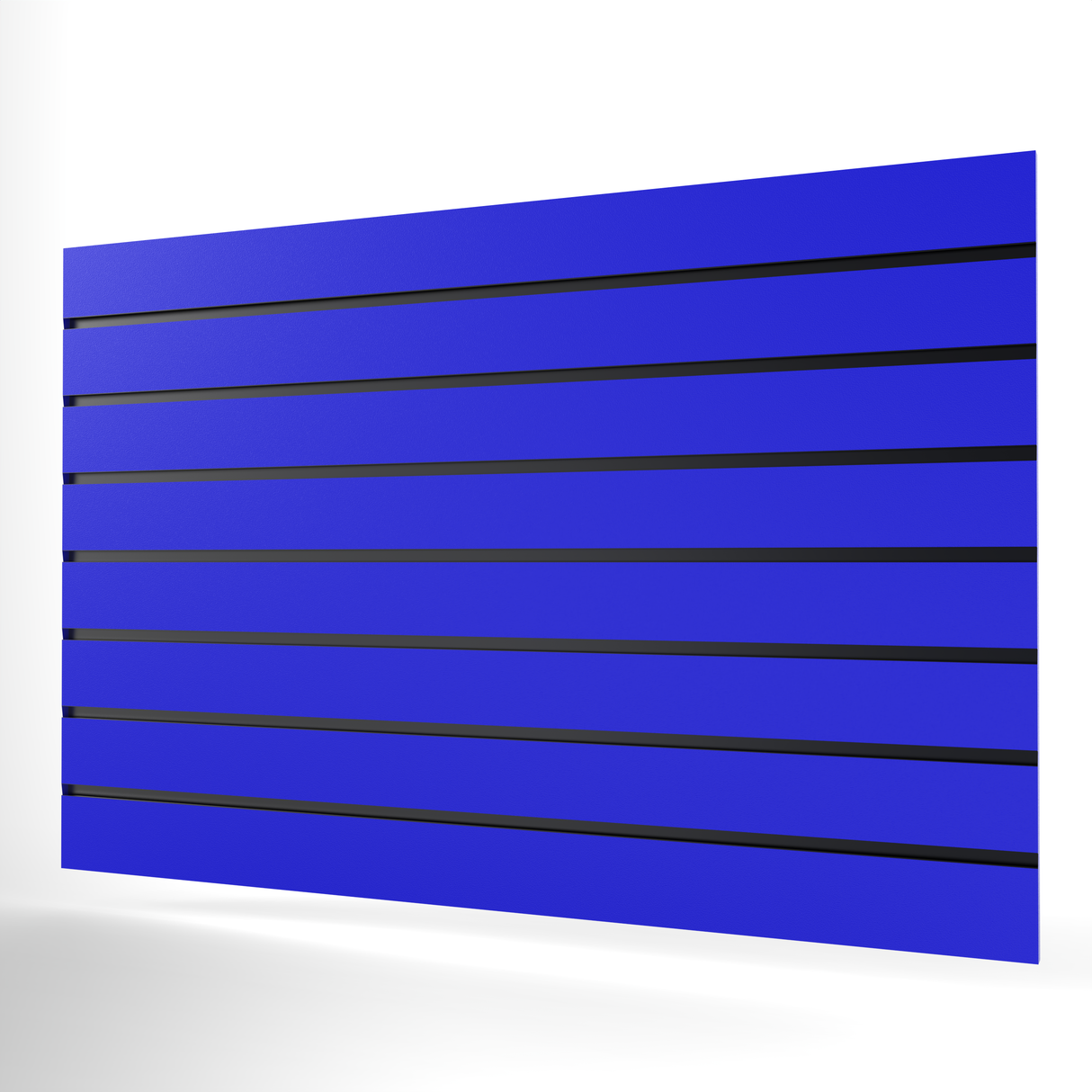 Blue Slatwall Panel (1200mm x 800mm)