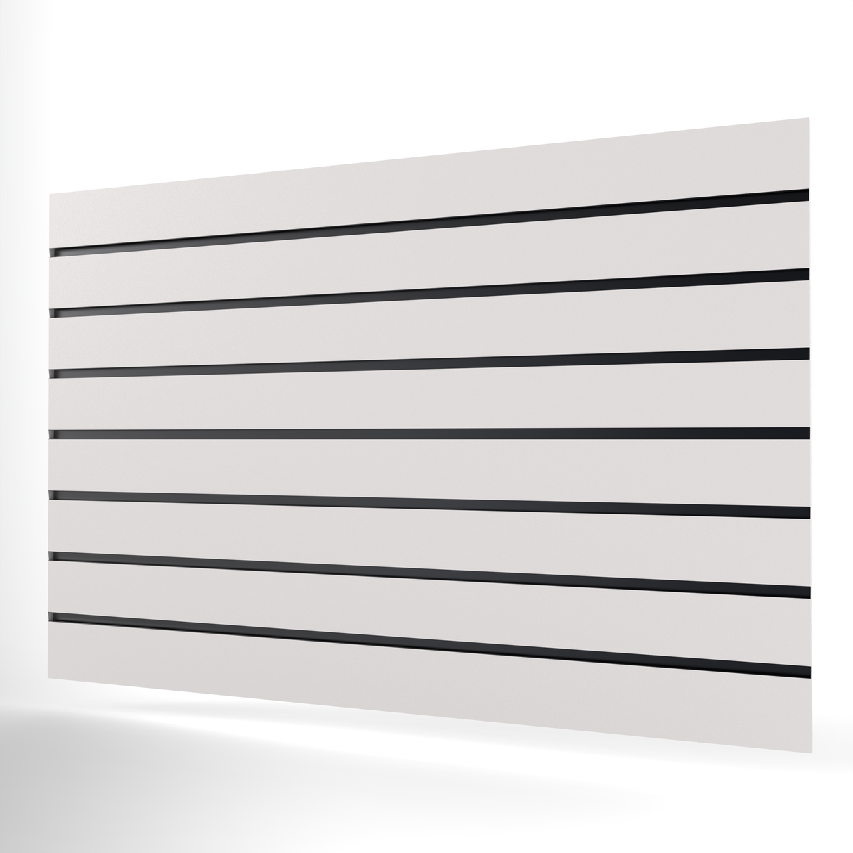 White Slatwall Panel (1200mm x 800mm)