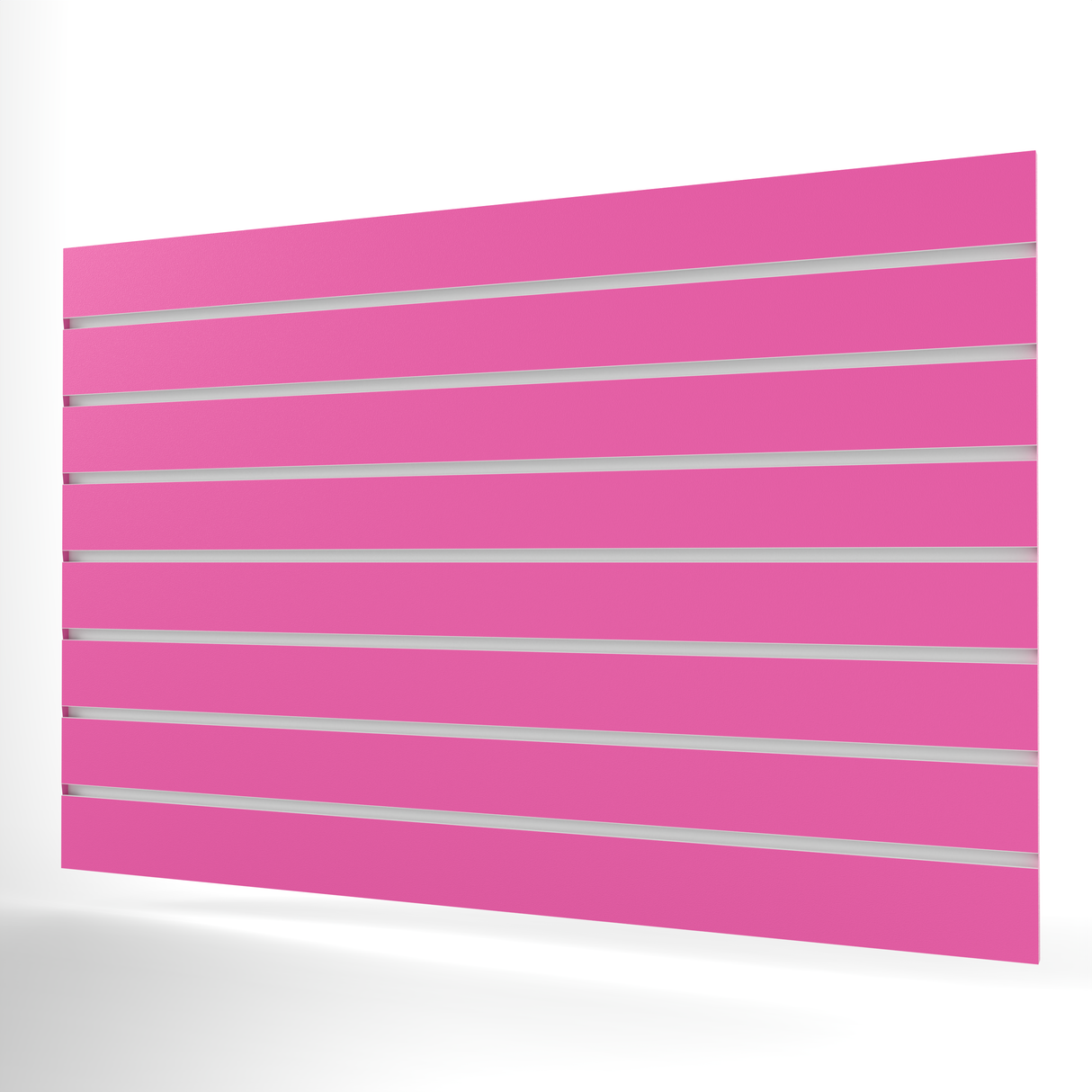 Pink Slatwall Panel (1200mm x 800mm)