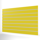 Yellow Slatwall Panel (1200mm x 800mm)