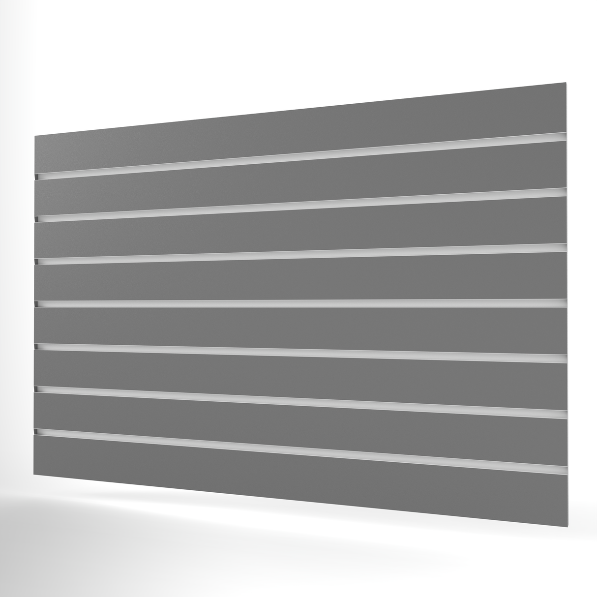 Grey Slatwall Panel (1200mm x 800mm)