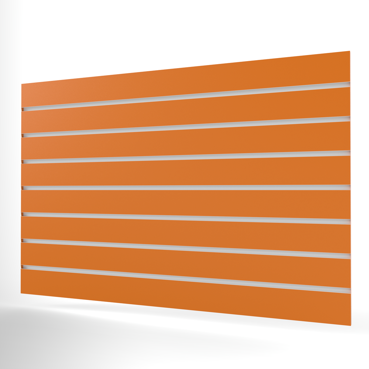 Orange Slatwall Panel (1200mm x 800mm)