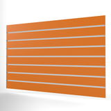 Orange Slatwall Panel (1200mm x 800mm)