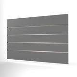 Grey Slatwall Panel (1200mm x 800mm)