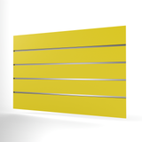 Yellow Slatwall Panel (1200mm x 800mm)