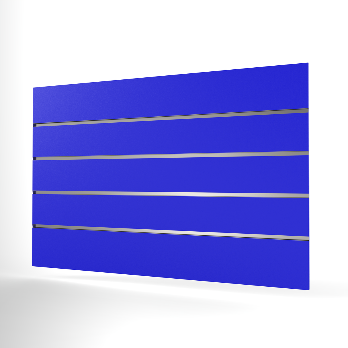 Blue Slatwall Panel (1200mm x 800mm)