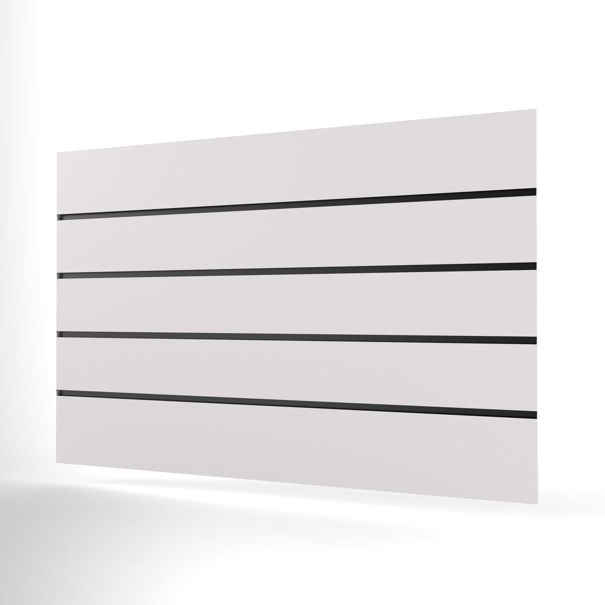 White Slatwall Panel (1200mm x 800mm)