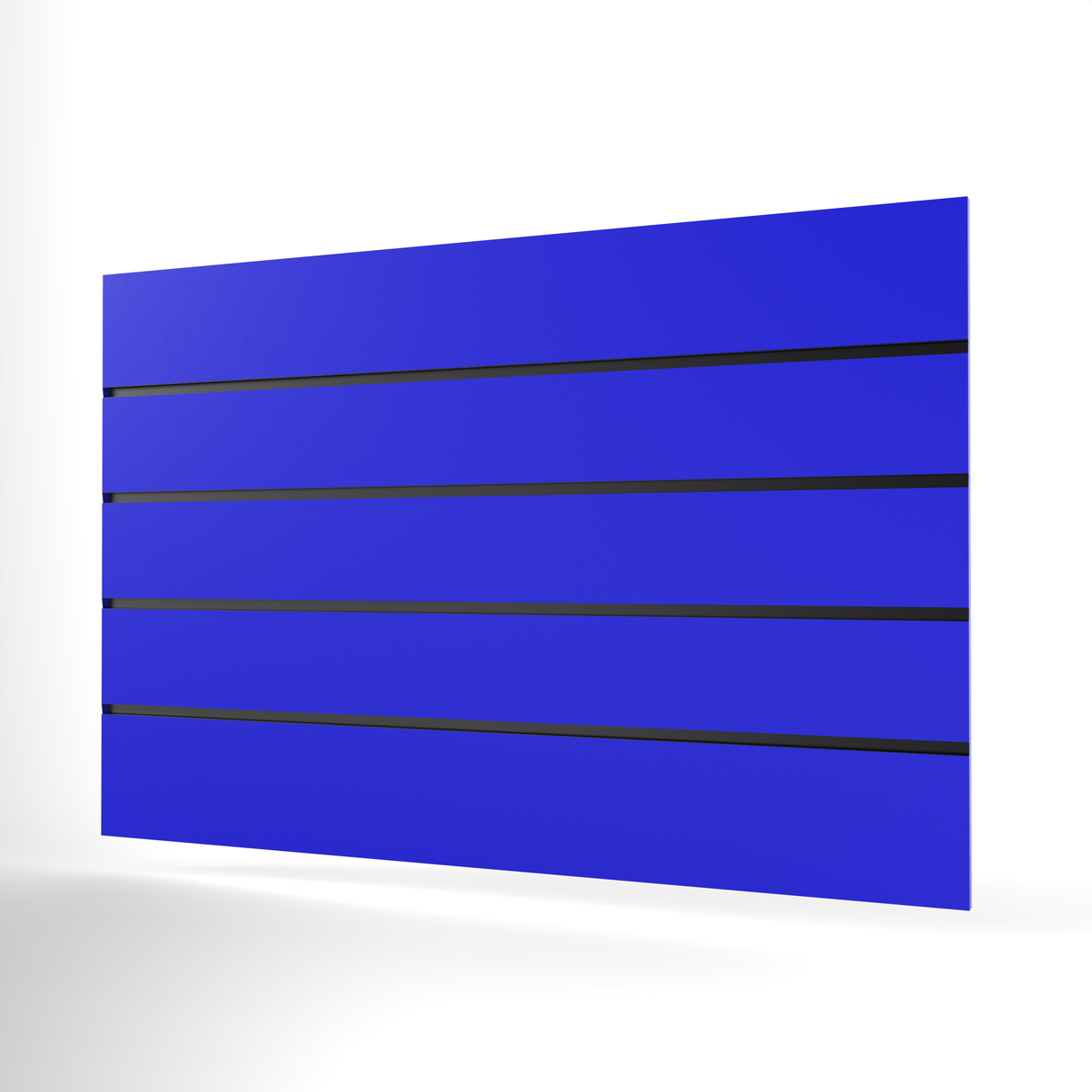 Blue Slatwall Panel (1200mm x 800mm)