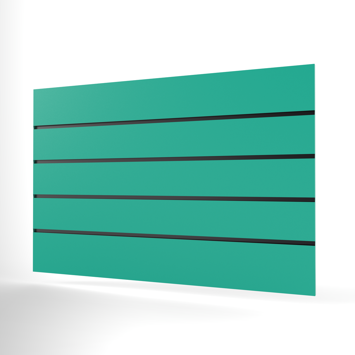 Teal Slatwall Panel (1200mm x 800mm)