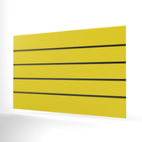 Yellow Slatwall Panel (1200mm x 800mm)