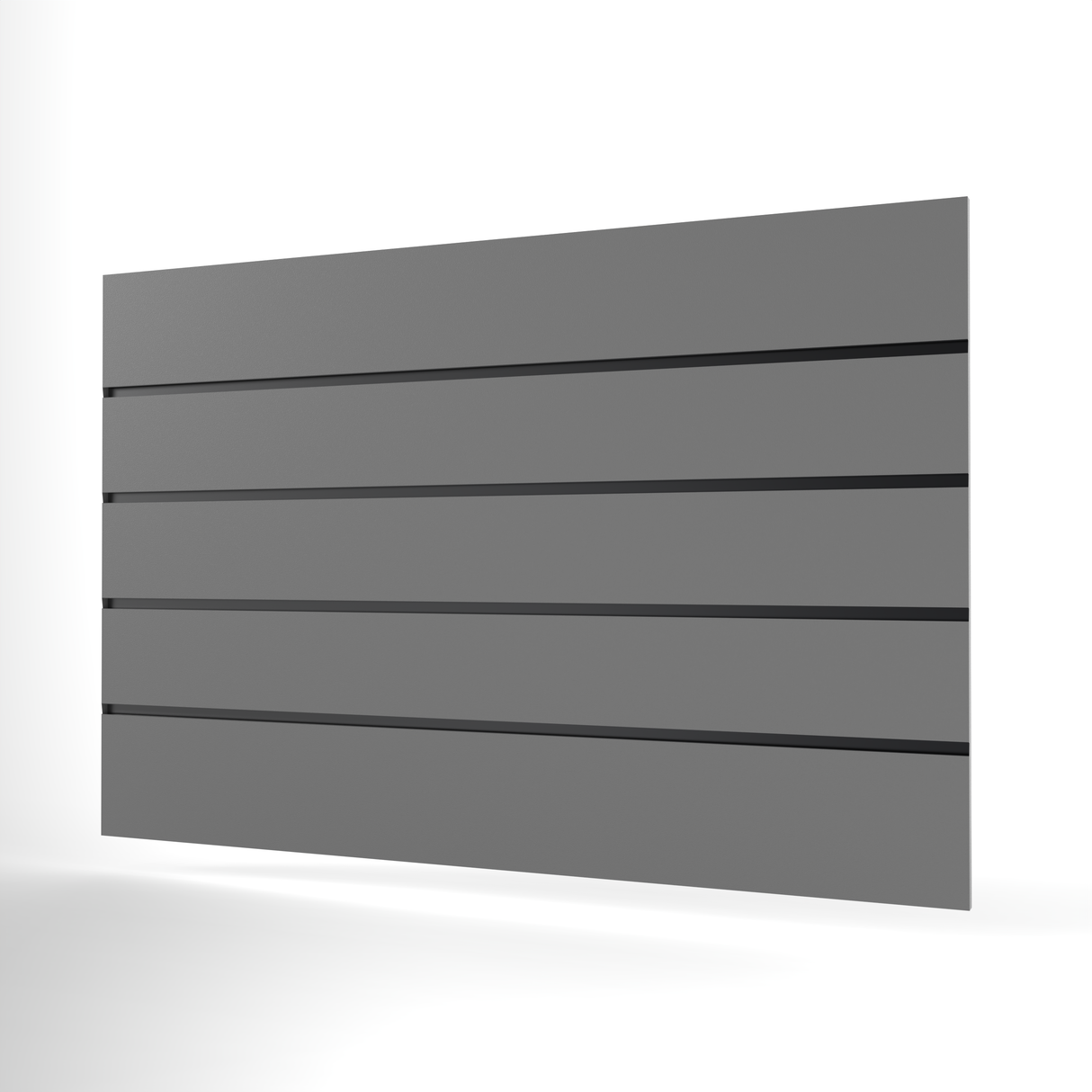 Grey Slatwall Panel (1200mm x 800mm)