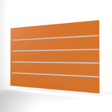 Orange Slatwall Panel (1200mm x 800mm)