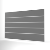 Grey Slatwall Panel (1200mm x 800mm)