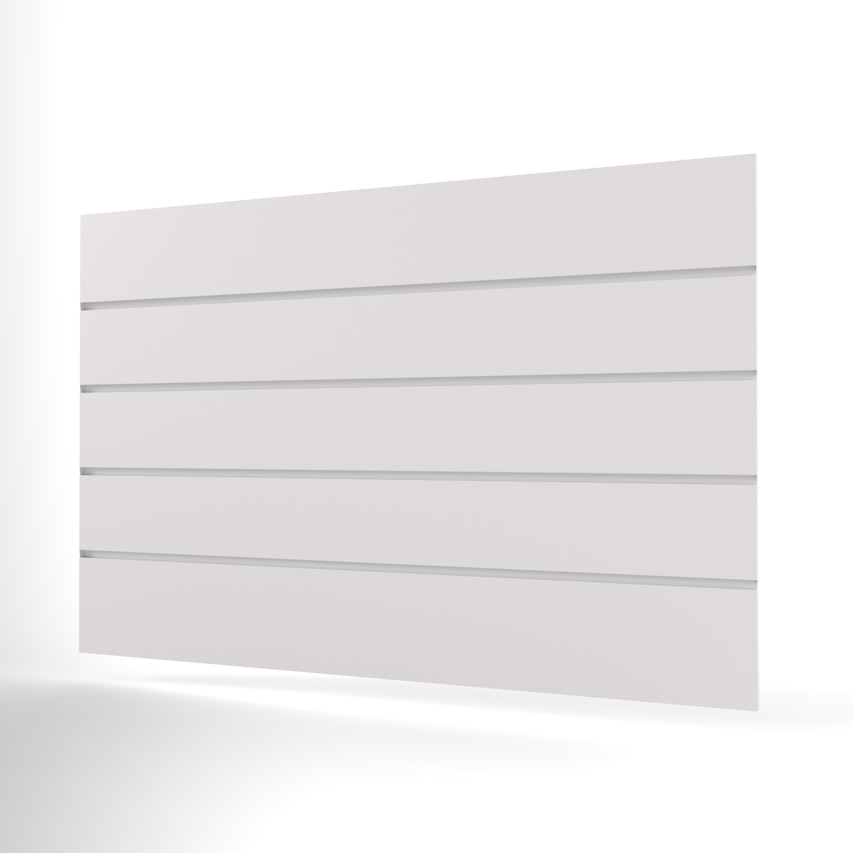 White Slatwall Panel (1200mm x 800mm)