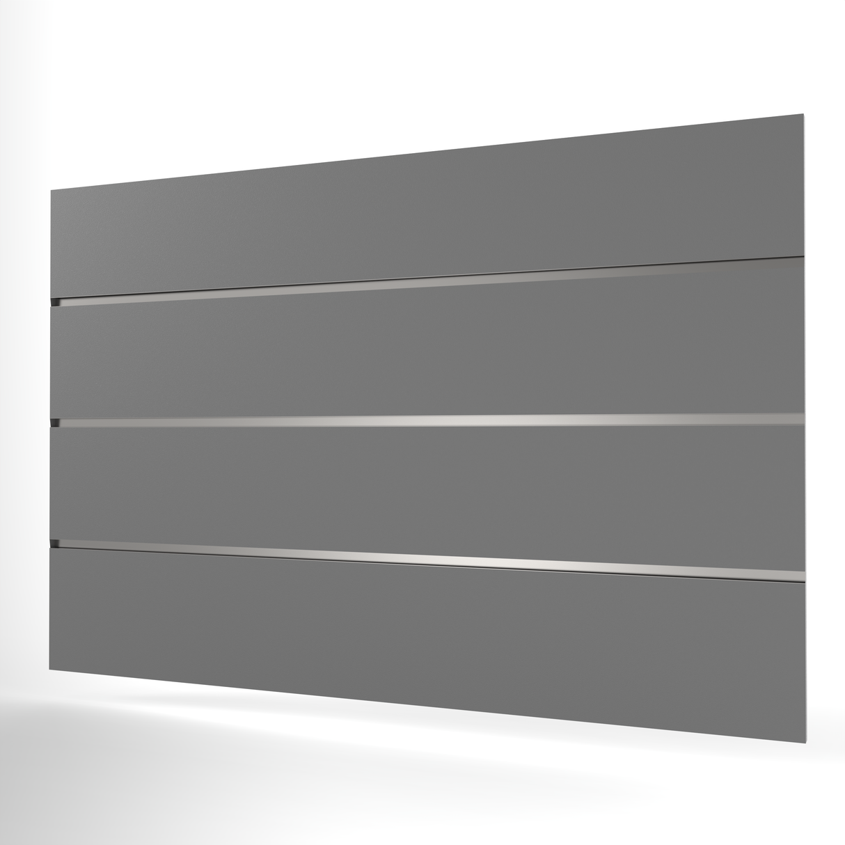 Grey Slatwall Panel (1200mm x 800mm)