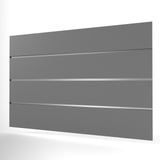 Grey Slatwall Panel (1200mm x 800mm)