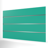 Teal Slatwall Panel (1200mm x 800mm)