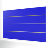 Blue Slatwall Panel (1200mm x 800mm)
