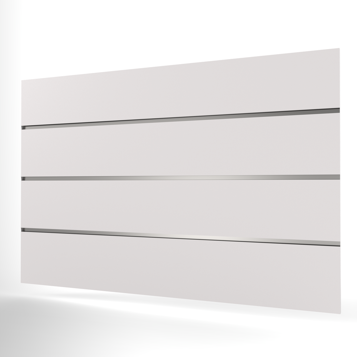 White Slatwall Panel (1200mm x 800mm)