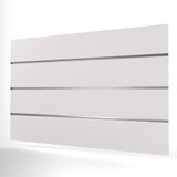 White Slatwall Panel (1200mm x 800mm)
