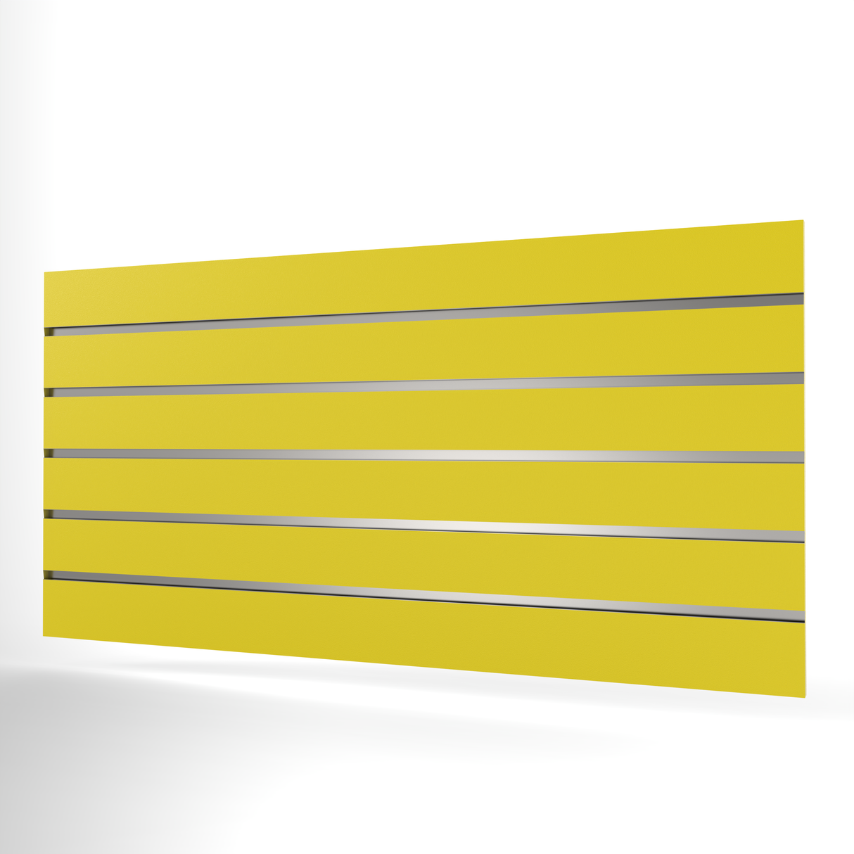 Yellow Slatwall Panel (1200mm x 600mm)