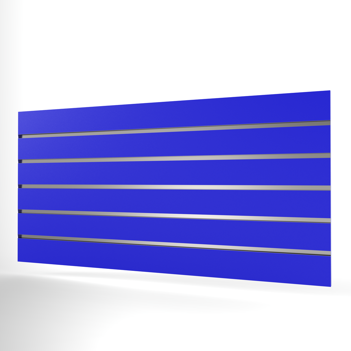 Blue Slatwall Panel (1200mm x 600mm)
