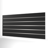 Black Slatwall Panel (1200mm x 600mm)