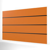 Orange Slatwall Panel (1200mm x 800mm)