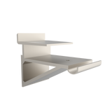 Shelf Carrier Colorless Aluminium