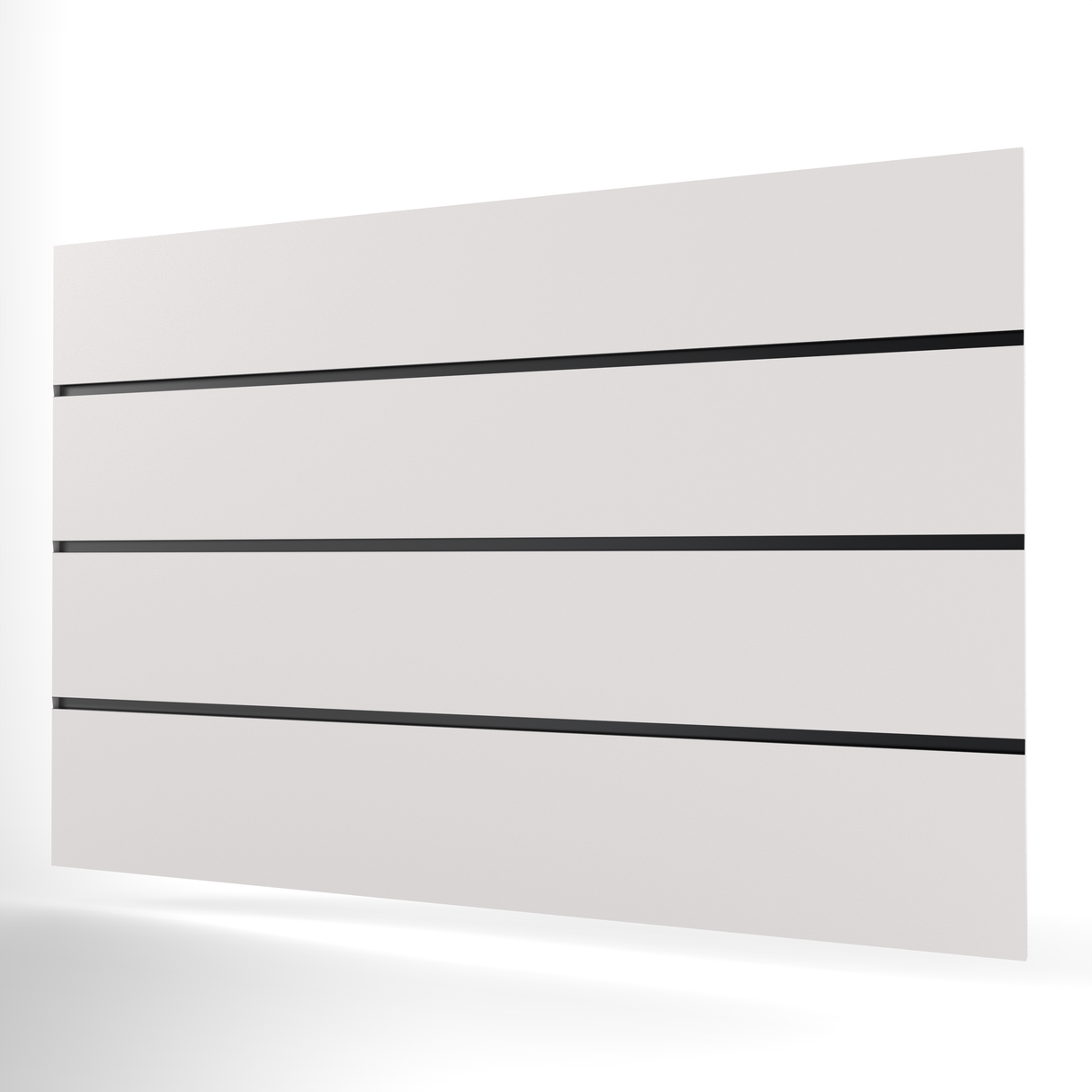 White Slatwall Panel (1200mm x 800mm)