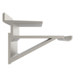 Shelf Carrier Colorless Aluminium