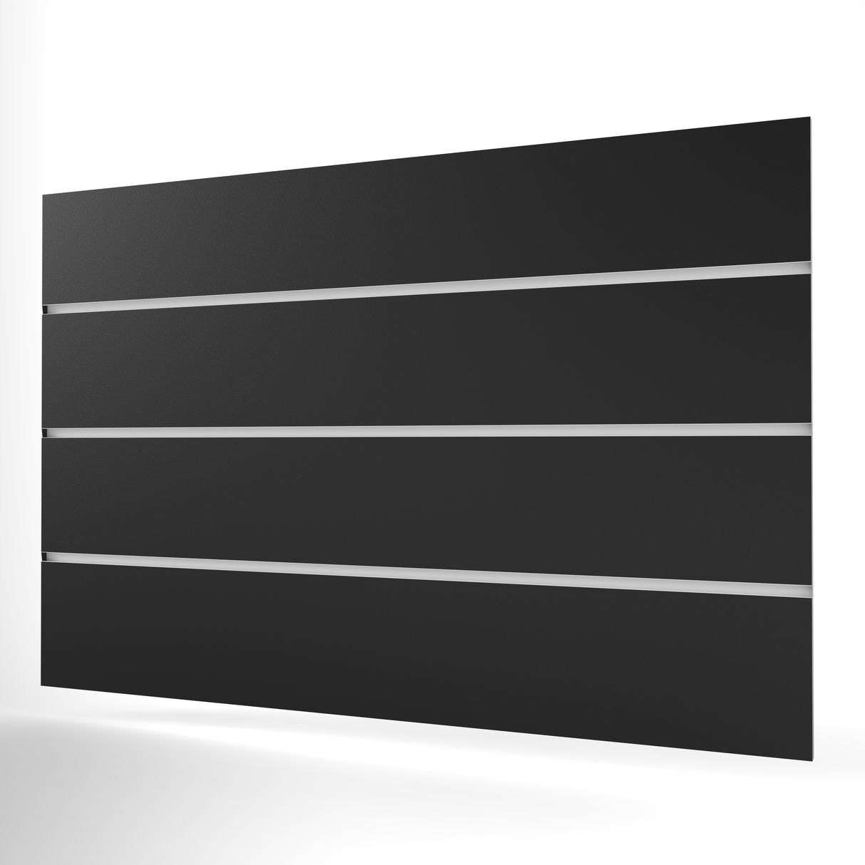 Melns sliežu panelis (1200mm x 800mm)